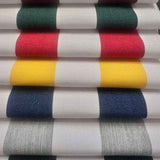 Esplendido Navy White Stripe Outdoor Fabric