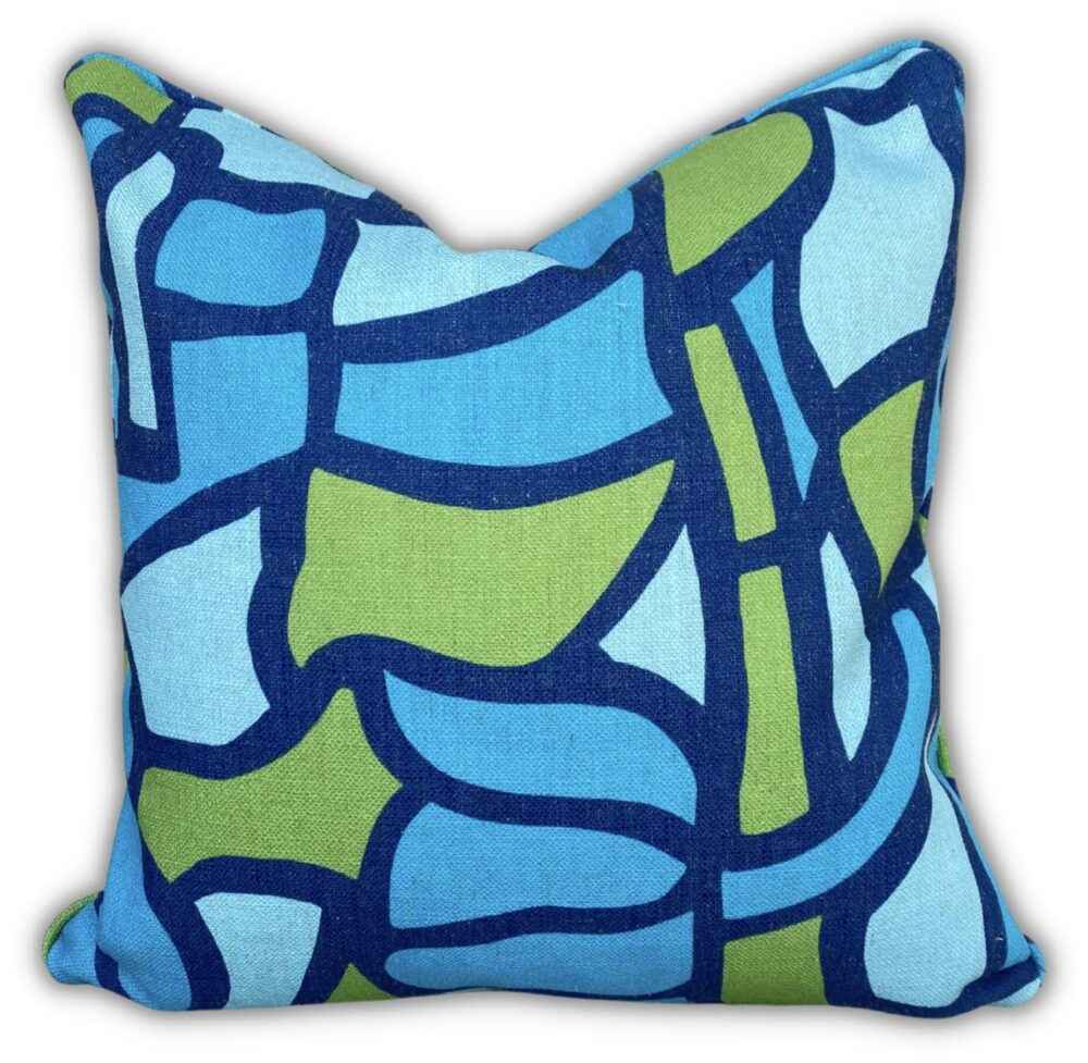 Florence Broadhurst Stained Glass Pillow