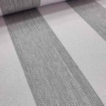 Esplendido Grey White Stripe Outdoor Fabric