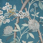 GP & J Baker Hydrangea Bird Teal