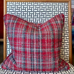 Casamance Alpaca Plaid Woollen Cushion