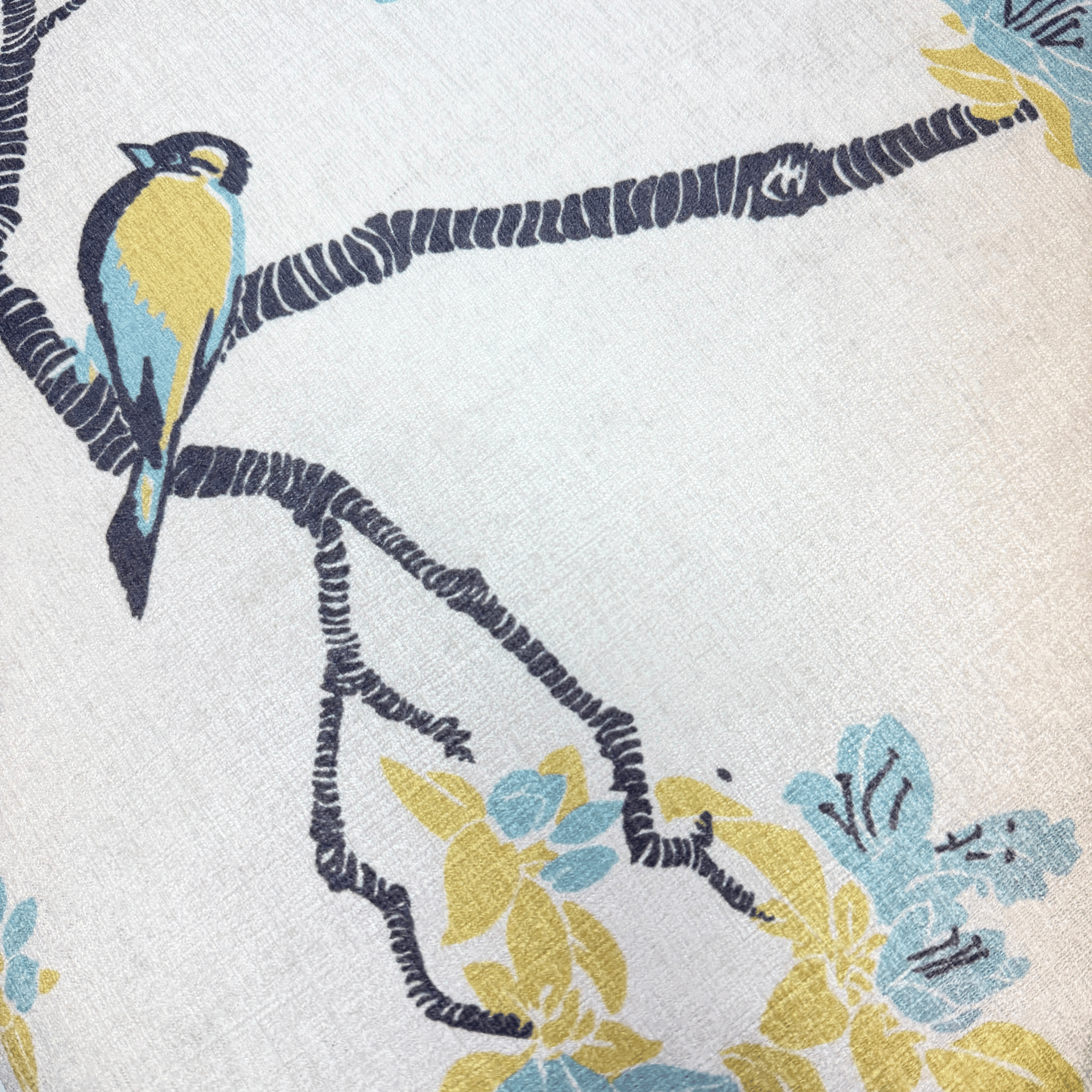 close up Azalea Waterfront Cushion By Florence Broadhurst