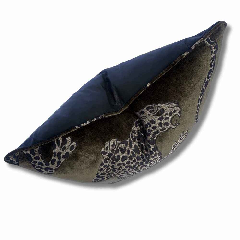 Catherine Martin Panthera Olive Pillow