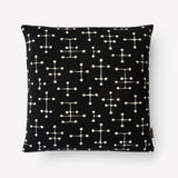 Charles & Ray Eames Dot Pattern Pillow black