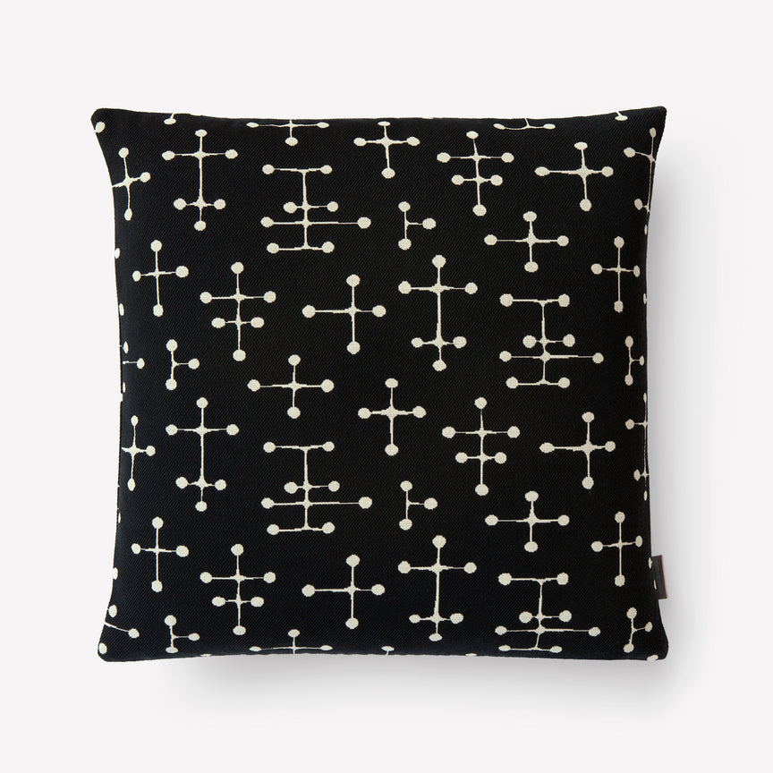 Charles & Ray Eames Dot Pattern Pillow black