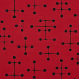 Charles & Ray Eames Dot Pattern Red Textile