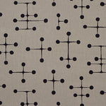 Charles & Ray Eames Dot Pattern Taupe Textile
