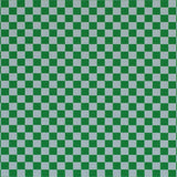 Checker by Alexander Girard Blue Gray & Emerald Textile