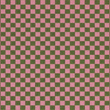 Checker by Alexander Girard Olive & Pink textile