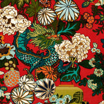 Schumacher Fabrics - Chiang Mai Dragon Velvet