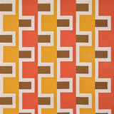 NOTO is a high-performance In-Outdoor fabric with a wide, Bauhaus-inspired geometric pattern that plays on contrasting colours in dense weaves 