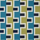  NOTO is a high-performance In-Outdoor fabric with a wide, Bauhaus-inspired geometric pattern that plays on contrasting colours in dense weaves with a cotton satin look. It is woven in Pierre Frey's EPV-certified workshops in the north of France, experts in Europe in the weaving of lightfast, stain-resistant textiles.