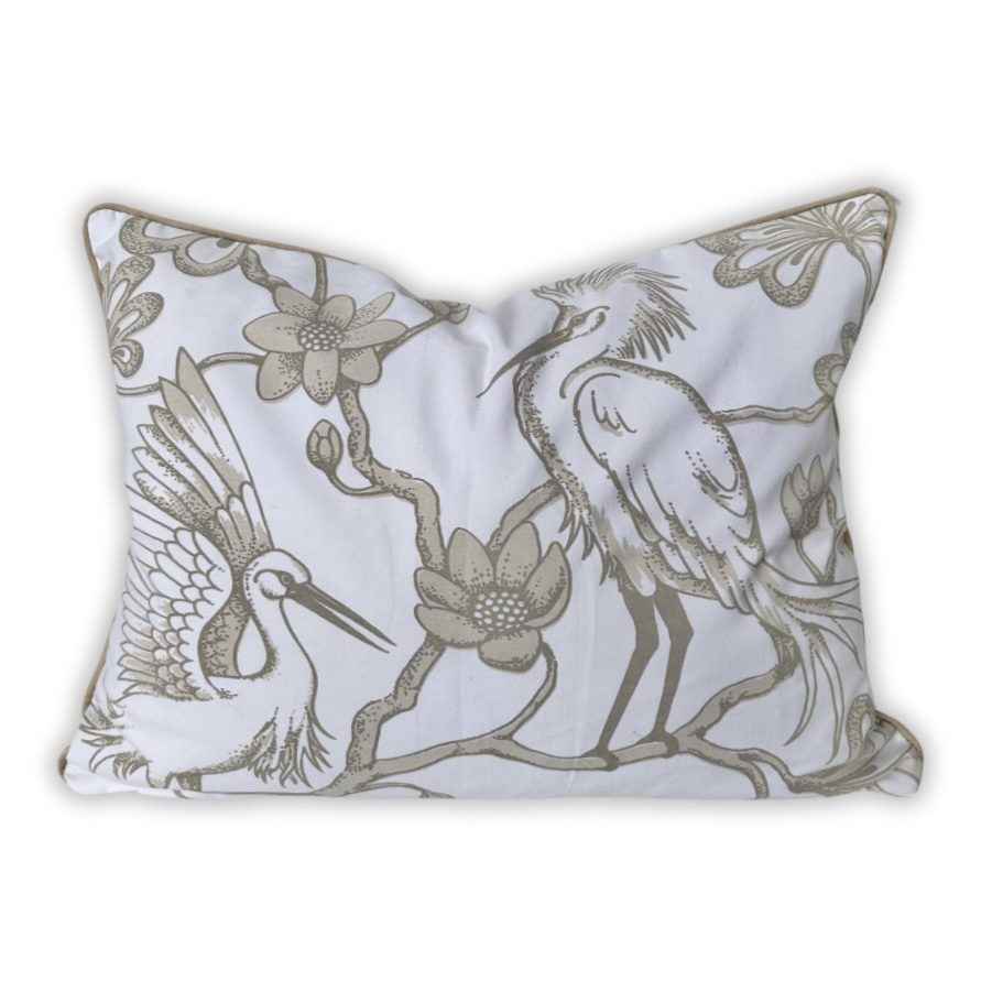 Florence Broadhurst Egrets Cushion