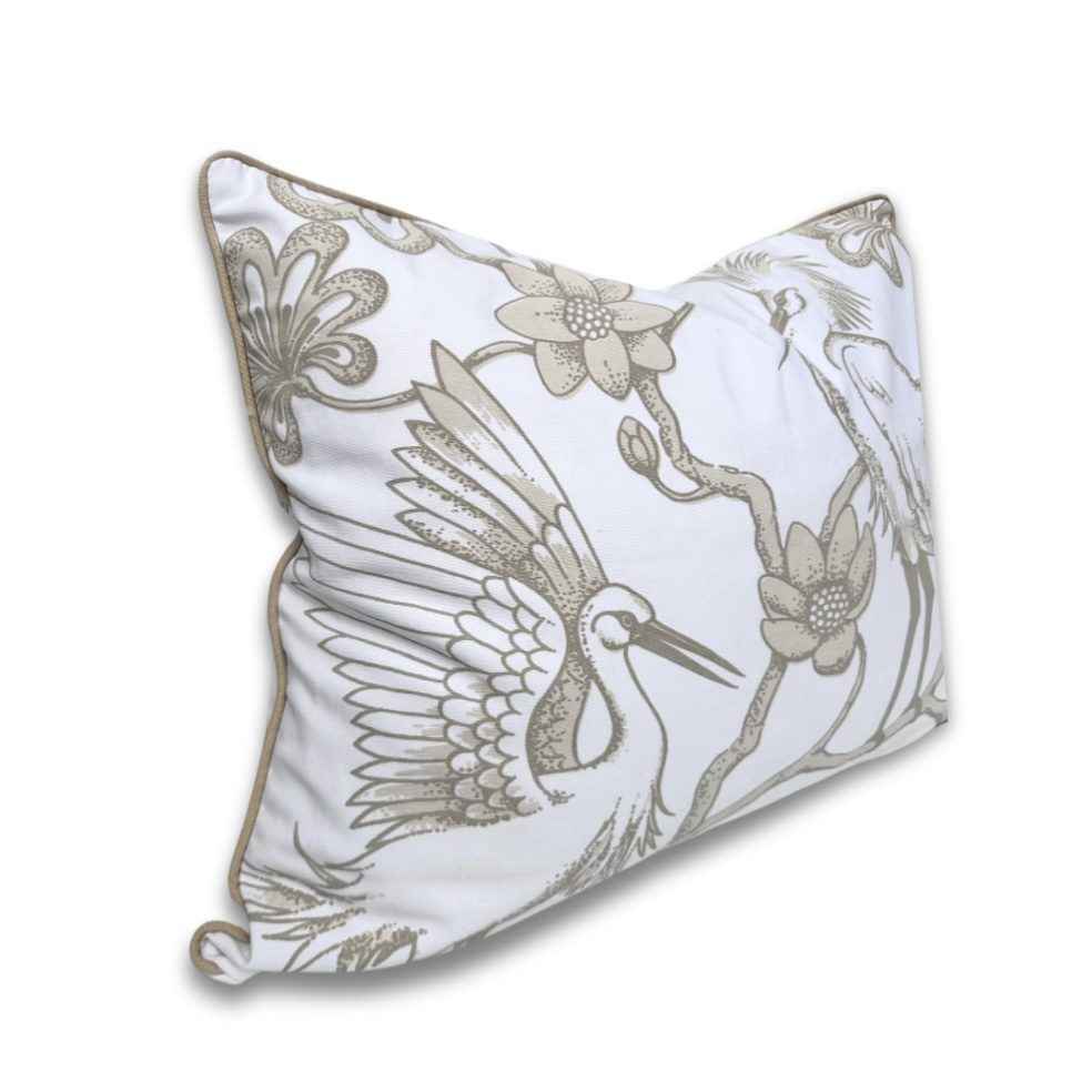 Florence Broadhurst Egrets Cushion