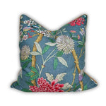 GP & J Baker Hydrangea Bird Indigo Cushion