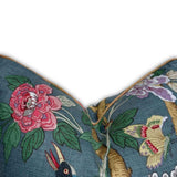 GP & J Baker Hydrangea Bird Indigo Cushion