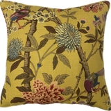 GP & J Baker Hydrangea Bird Ochre Pillow