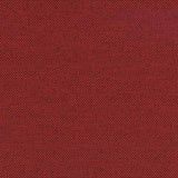 A close-up of a textured red woven fabric, showing the fine weave pattern.