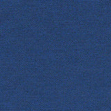A close-up of a textured blue and navy  woven Genre Electronic fabric by instyle, showing the detailed weave pattern. Made and designed in australia.