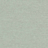 A close-up of a woven fabric texture in a muted mint green and grey color, showing the detailed horizontal and vertical weave pattern.
