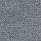 A close-up of a woven fabric texture in a heathered slate blue-gray color, showing horizontal ribbed details.