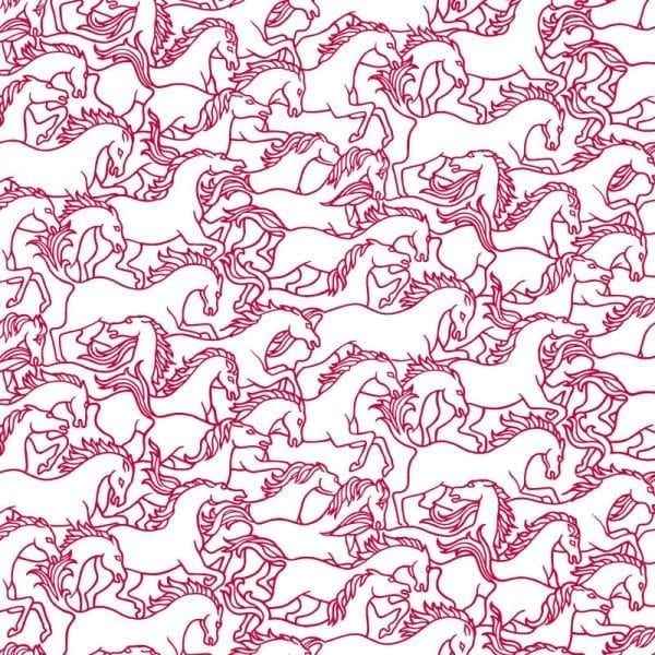 Florence Broadhurst Horse Stampede
