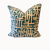 Jimmy Pike Jilji Cushion Petrol Blue