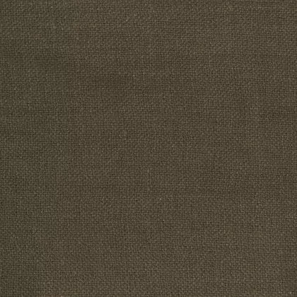 Linia Mochilla_Espresso Linen Hopsack Fabric