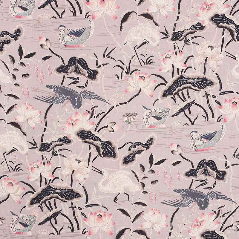 Schumacher Fabrics - Lotus Garden