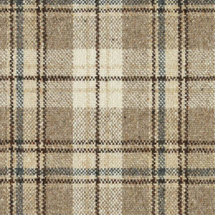 Maharam Pressed Plaid Natural wool
