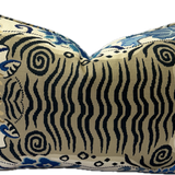 Oriented Tiger Eye Hand made cushion 60cm by 40cm