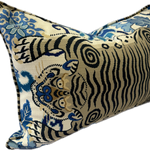 Oriented Tiger Eye cushion Fabric by P Kaufmann 