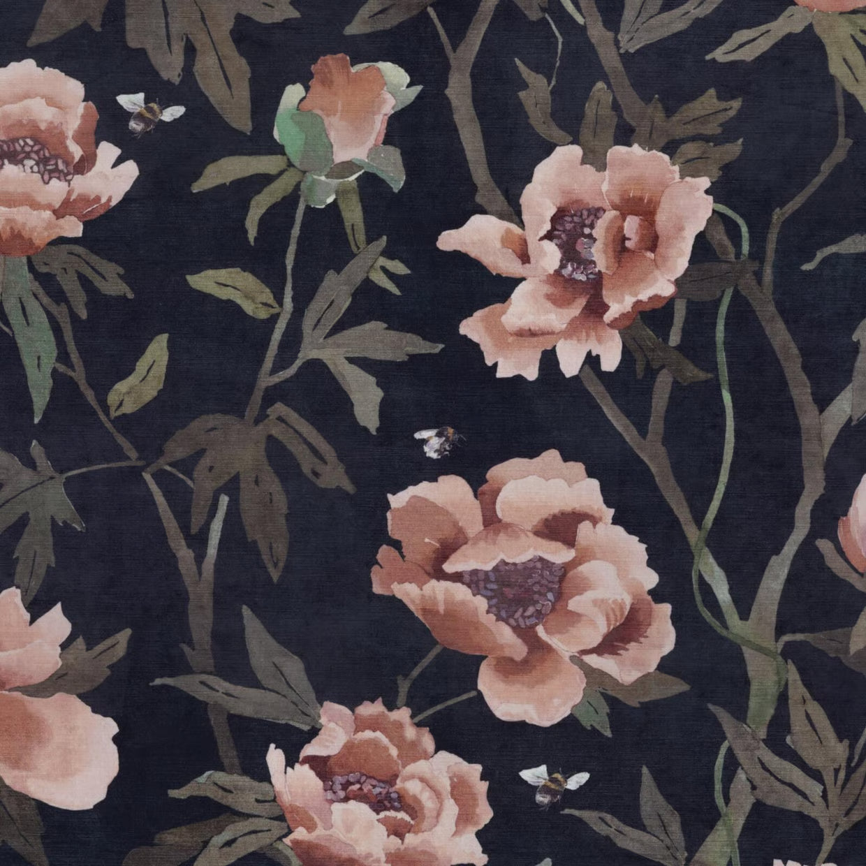 Mokum Fabrics Peonia Velvet