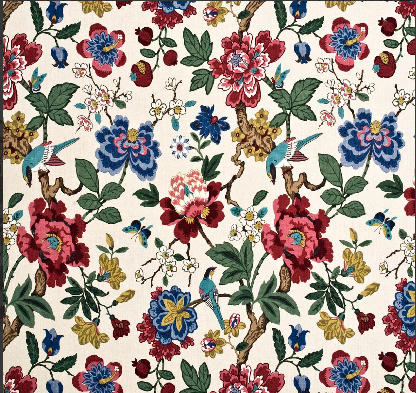 Persian Pomegranate Red Indigo Stone By GP & J Baker