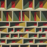 Outdoor fabric in brutalist design by pierre frey.