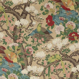Rockbird Multi By GP & J Baker On Linen Fabric