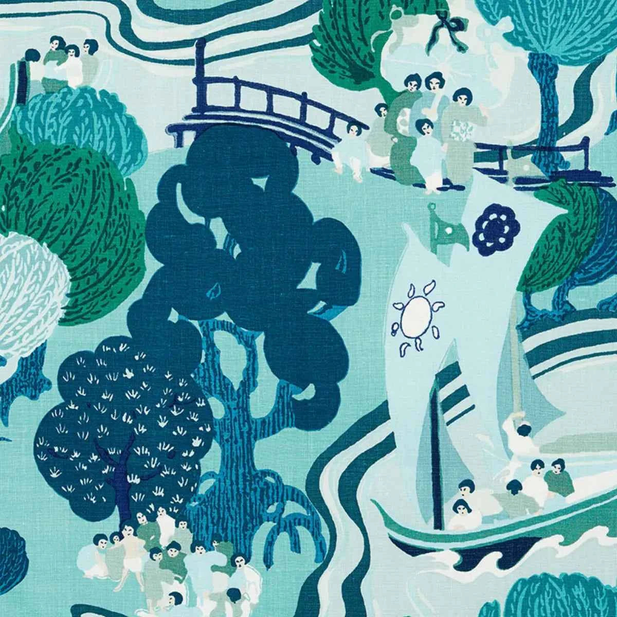 Schumacher Fabrics Pearl River