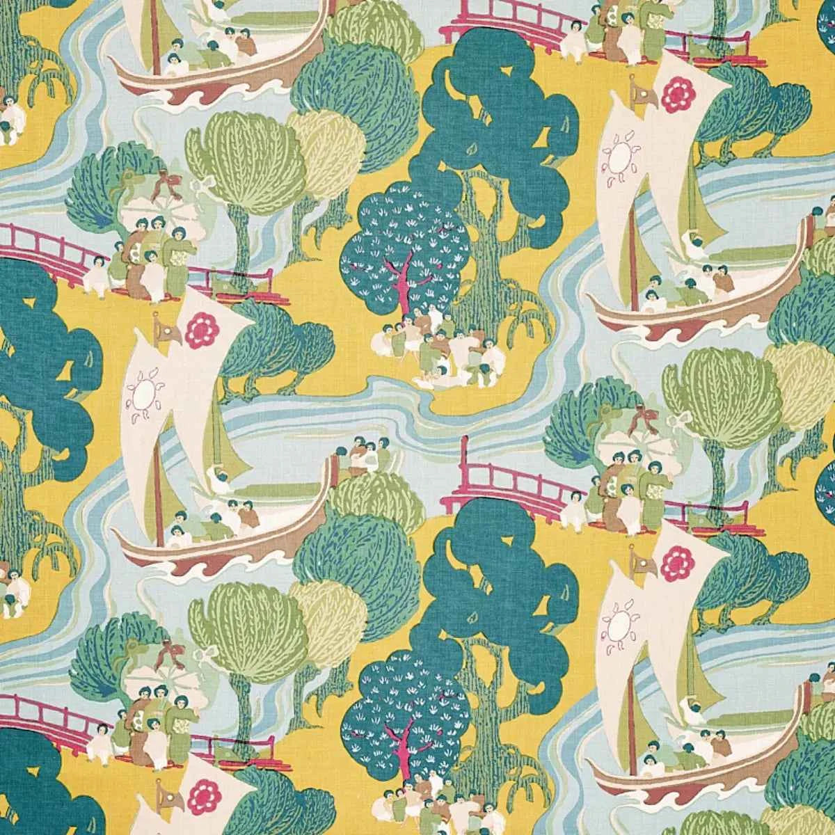 Schumacher Fabrics Pearl River