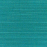 Sunbrella Dupione Sea is a Ribbed textured teal color with a subtle pattern