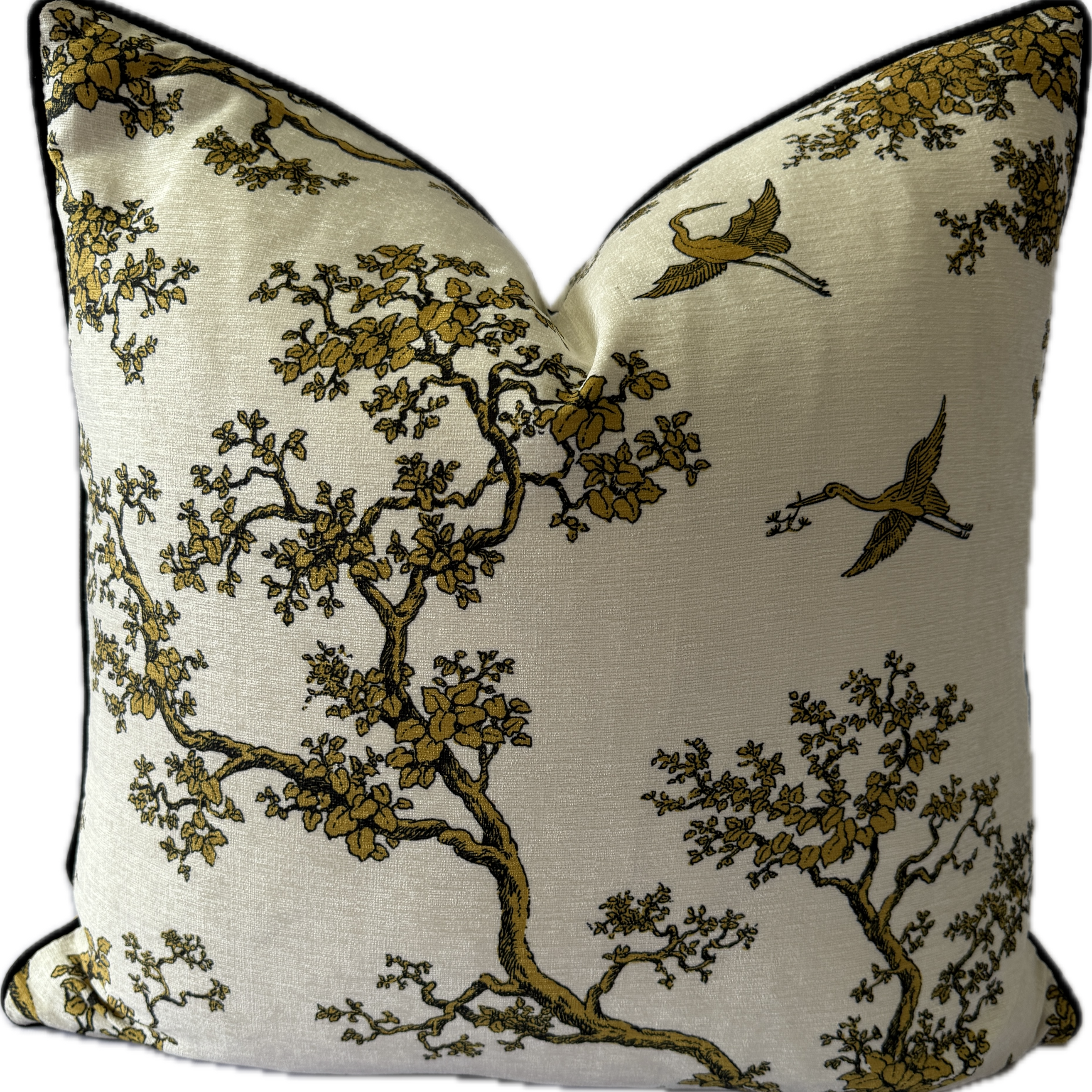 Florence Broadhurst Cushion In The Cranes Matinee 