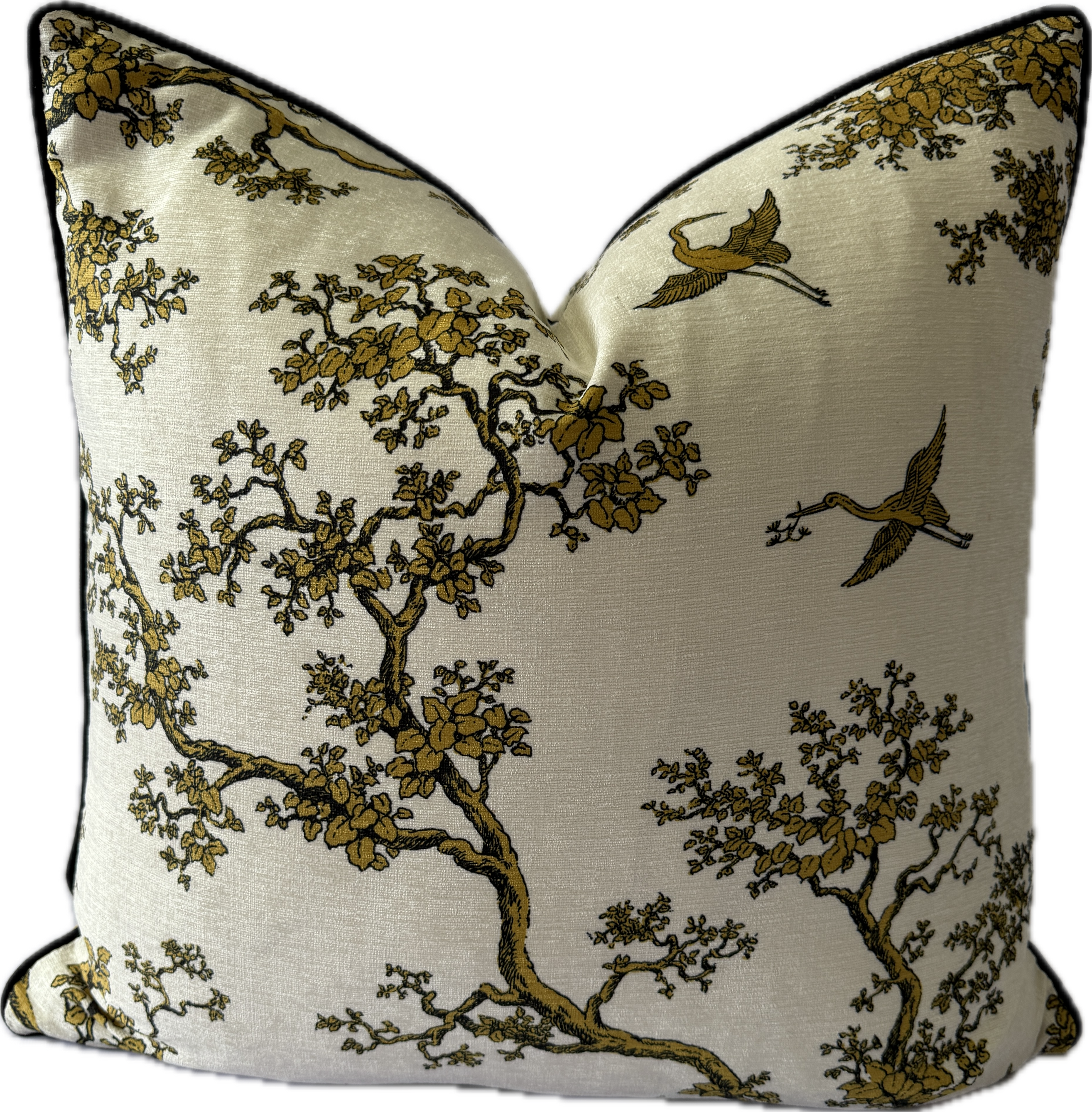 Florence Broadhurst Cushion In The Cranes Matinee 
