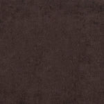 Caspian chocolate 300cm wide velvet curtain fabric by Warwick.