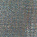 Warwick Maclaren Blue Fabric. Textured fabric pattern with a mix of brown, blue, and gray colors.