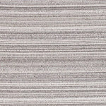 A close-up of a woven fabric or carpet texture with horizontal stripes in light gray, taupe, beige, and off-white.