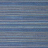 Warwick nimbin ocean textured fabric or featuring horizontal stripes in shades of blue, navy, and gray.
