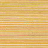 Warwick Nimbin sunshine is a woven fabric texture with horizontal stripes in warm yellow, orange, and cream tones.