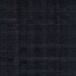 Warwick Terrain Navy checkered pattern fabric 