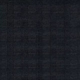 Warwick Terrain Navy checkered pattern fabric 