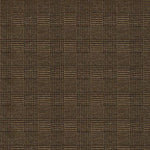 Warwick Terrain Brown houndstooth check pattern fabric texture.