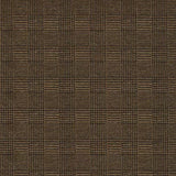Warwick Terrain Brown houndstooth check pattern fabric texture.